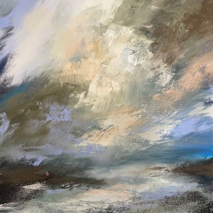 Left My Soul There, oil on canvas. 50 x 60 x 4 cm
